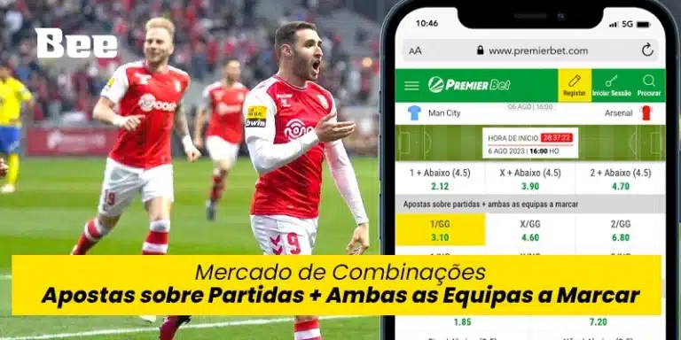 Banner Apostas sobre Partidas + Ambas as Equipas a Marcar