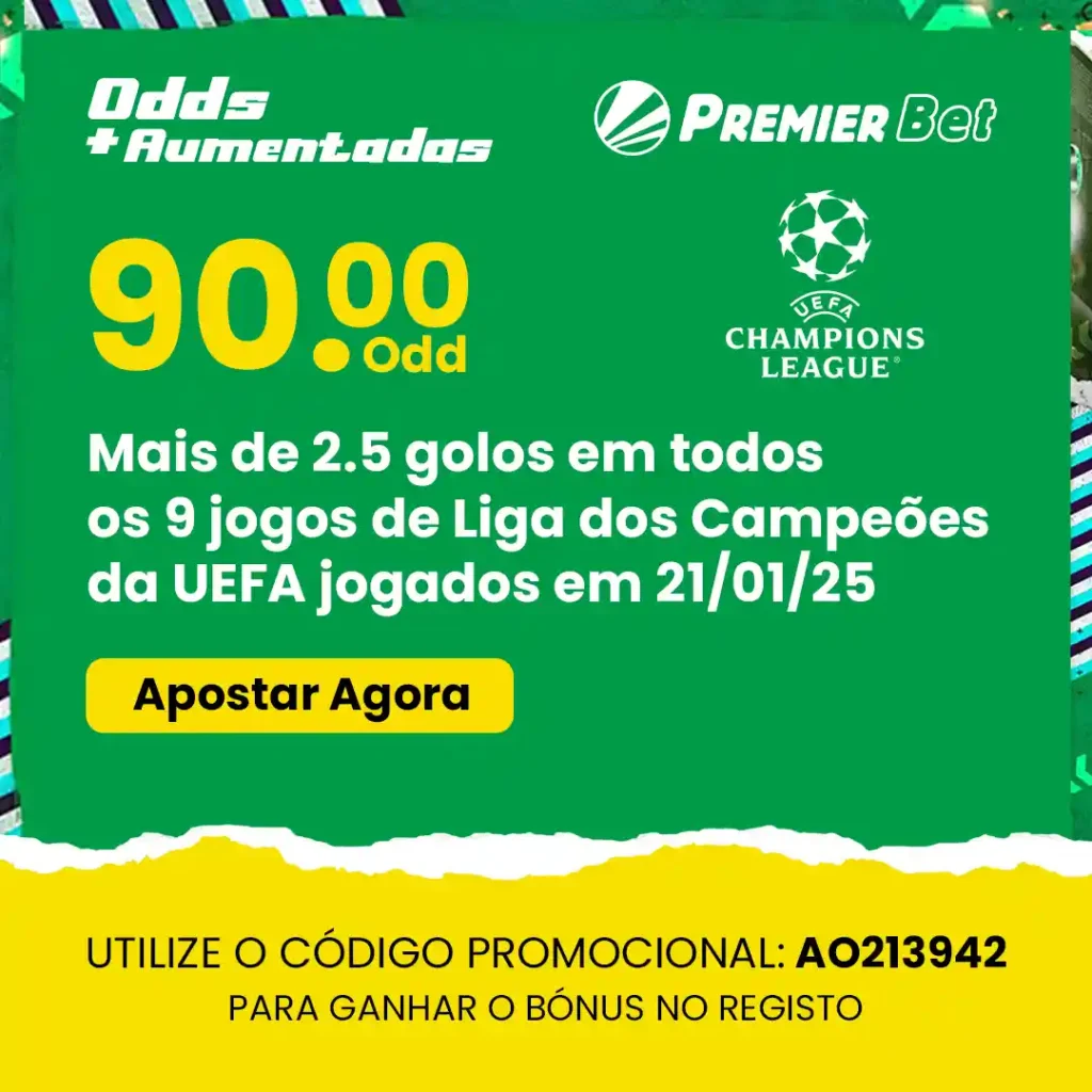 UCL Boost 1 Premierbet ou Premier Bet 21-01-25